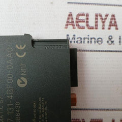 Siemens 6Es7 131-4Bf00-0Aa0 Electronic Module 8 Di Dc24V 6Es7 193-4Ca40-0Aa0
