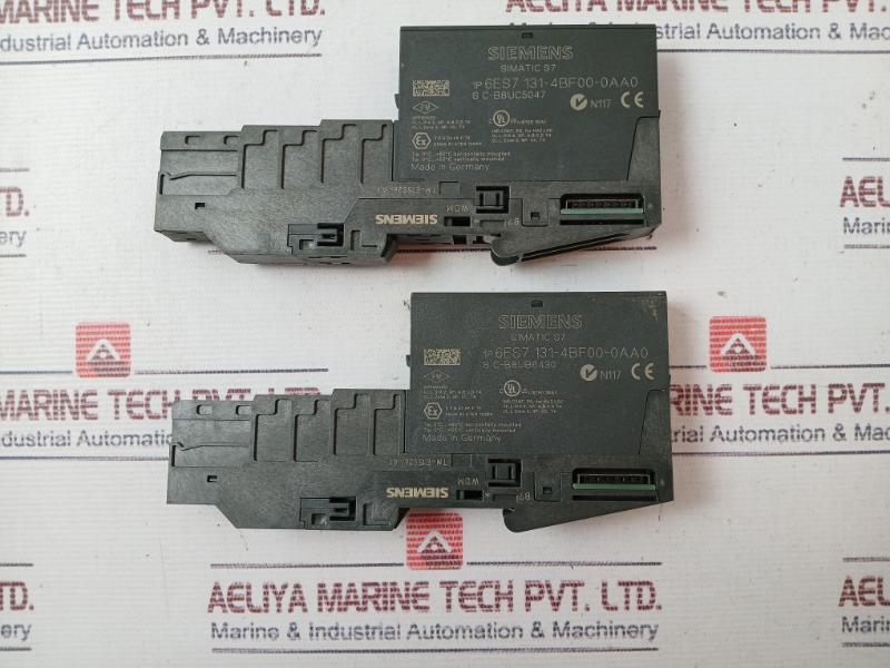 Siemens 6Es7 131-4Bf00-0Aa0 Electronic Module 8 Di Dc24V 6Es7 193-4Ca40-0Aa0
