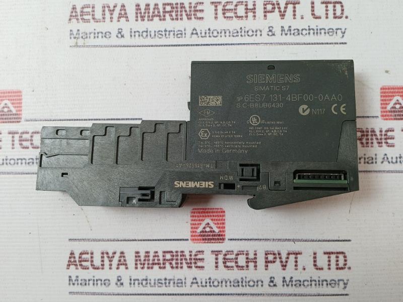 Siemens 6Es7 131-4Bf00-0Aa0 Electronic Module 8 Di Dc24V 6Es7 193-4Ca40-0Aa0