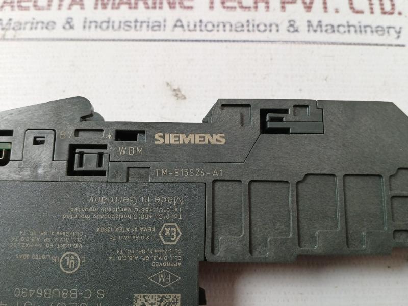 Siemens 6Es7 131-4Bf00-0Aa0 Electronic Module 8 Di Dc24V 6Es7 193-4Ca40-0Aa0