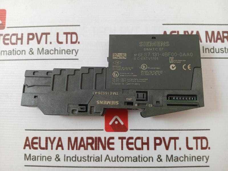 Siemens 6Es7 131-4Bf00-0Aa0 Electronics Module Tm-e15S26-a1 Dc24V E01 S C-e5Tv17