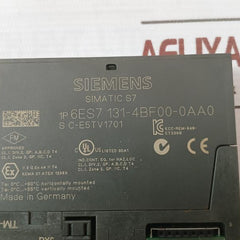 Siemens 6Es7 131-4Bf00-0Aa0 Electronics Module Tm-e15S26-a1 Dc24V E01 S C-e5Tv17
