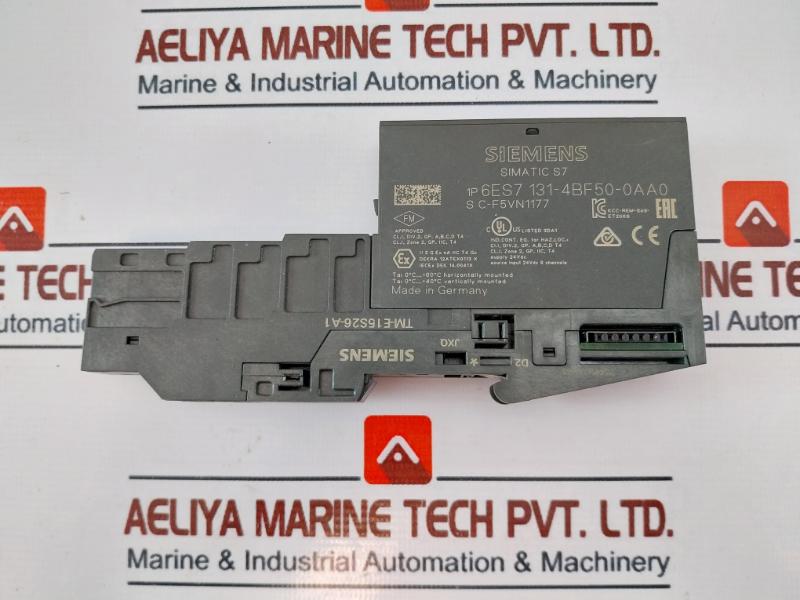 Siemens 6Es7 131-4Bf50-0Aa0, Simatic S7 Electronic &Termination Module 24Vdc