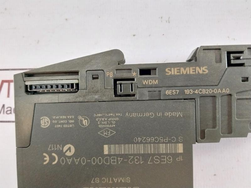 Siemens 6Es7 132-4Bd00-0Aa0 Electronic Module Dc24V/0.5A S C-p5C66240