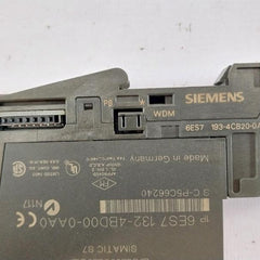 Siemens 6Es7 132-4Bd00-0Aa0 Electronic Module Dc24V/0.5A S C-p5C66240