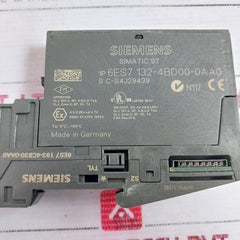 Siemens 6Es7 132-4Bd00-0Aa0 Electronic Module Dc24V/0.5A S C-s4J29439