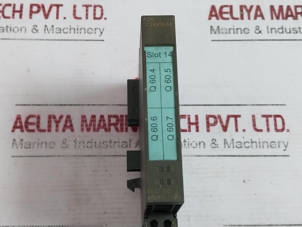 Siemens 6Es7 132-4Bd00-0Aa0 Electronic Module S C-p5C69967 T4A Dc24V/0.5A