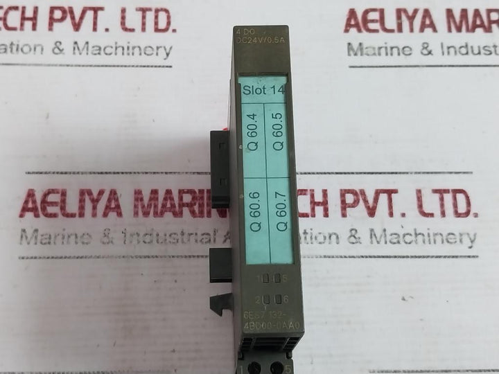 Siemens 6Es7 132-4Bd00-0Aa0 Electronic Module S C-p5C69967 T4A Dc24V/0.5A