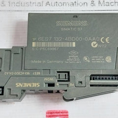 Siemens 6Es7 132-4Bd00-0Aa0 Electronic Module S C-p5C69967 T4A Dc24V/0.5A