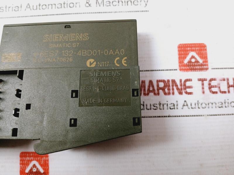 Siemens 6Es7 132-4Bd01-0Aa0 Digital Electronic Module 0C To 60C Tm-e15C23-01