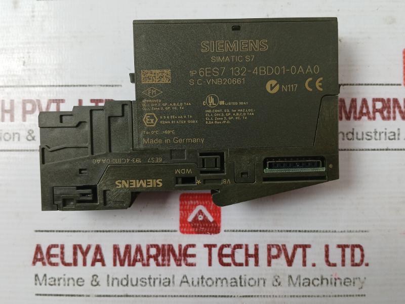 Siemens Simatic S7 6Es7 132-4Bd01-0Aa0 Digital Input Electronic Module S C-vnb20661