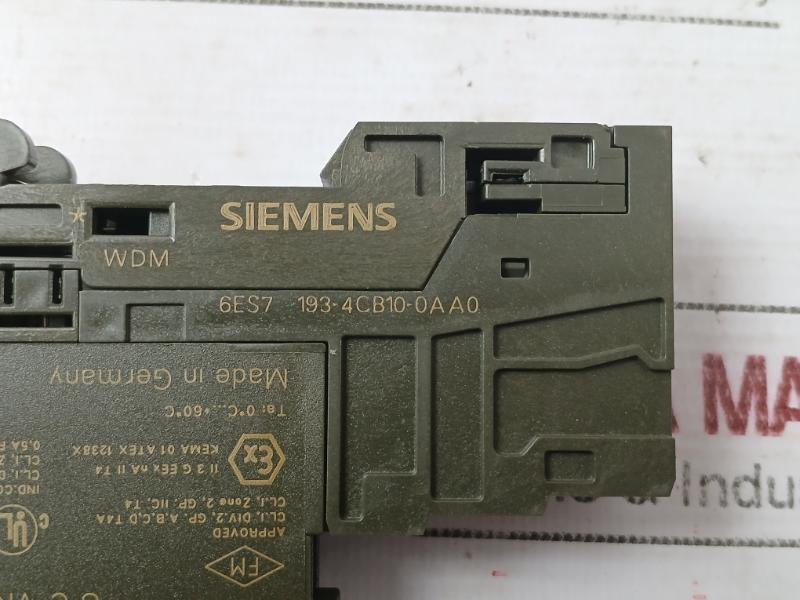Siemens Simatic S7 6Es7 132-4Bd01-0Aa0 Digital Input Electronic Module S C-vnb20661