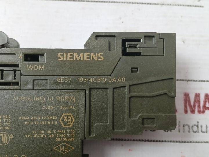 Siemens Simatic S7 6Es7 132-4Bd01-0Aa0 Digital Input Electronic Module S C-vnb20661