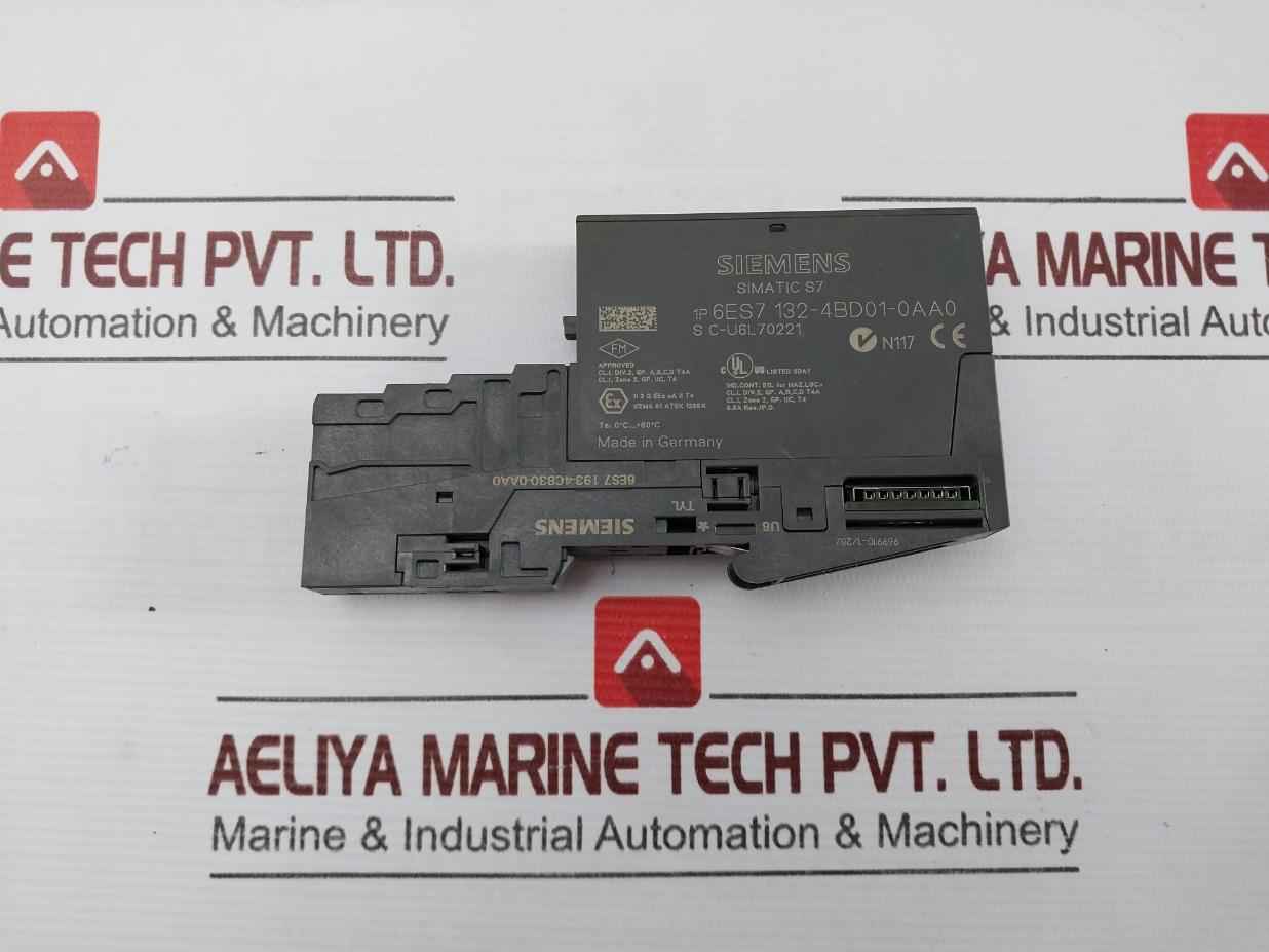 Siemens 6Es7 132-4Bd01-0Aa0 Simatic S7 Digital Output Module 0C+60C 0.5A