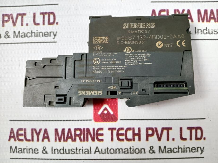 Siemens 6Es7 132-4Bd02-0Aa0 Digital Electronic Module 24Vdc