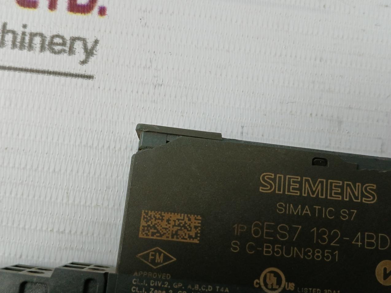 Siemens 6Es7 132-4Bd02-0Aa0 Digital Electronic Module 24Vdc