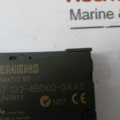 Siemens 6Es7 132-4Bd02-0Aa0 Digital Electronic Module 24Vdc