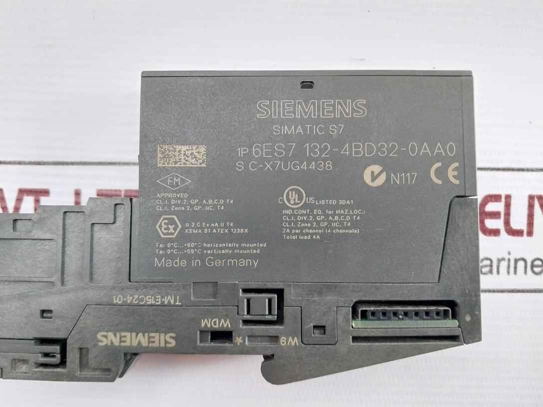 Siemens 6Es7 132-4Bd32-0Aa0 Simatic S7 Electronic Module Dc24V/2A