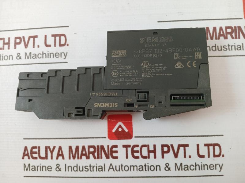 Siemens 6Es7 132-4Bf00-0Aa0 Electronics Module Dc24V/0.5A 24 Vdc E01