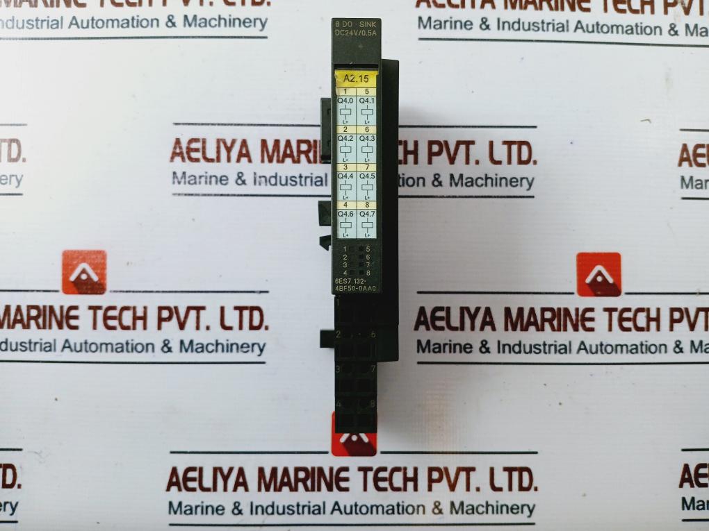 Siemens 6Es7 132-4Bf50-0Aa0, 8 Do Sink Digital Input Module Dc 24V, 0.5A