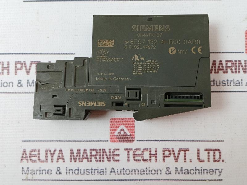 Siemens Simatic S7 6Es7 132-4Hb00-0Ab0 Electron Output Module Relay 24V Dc , 240V Ac 5A