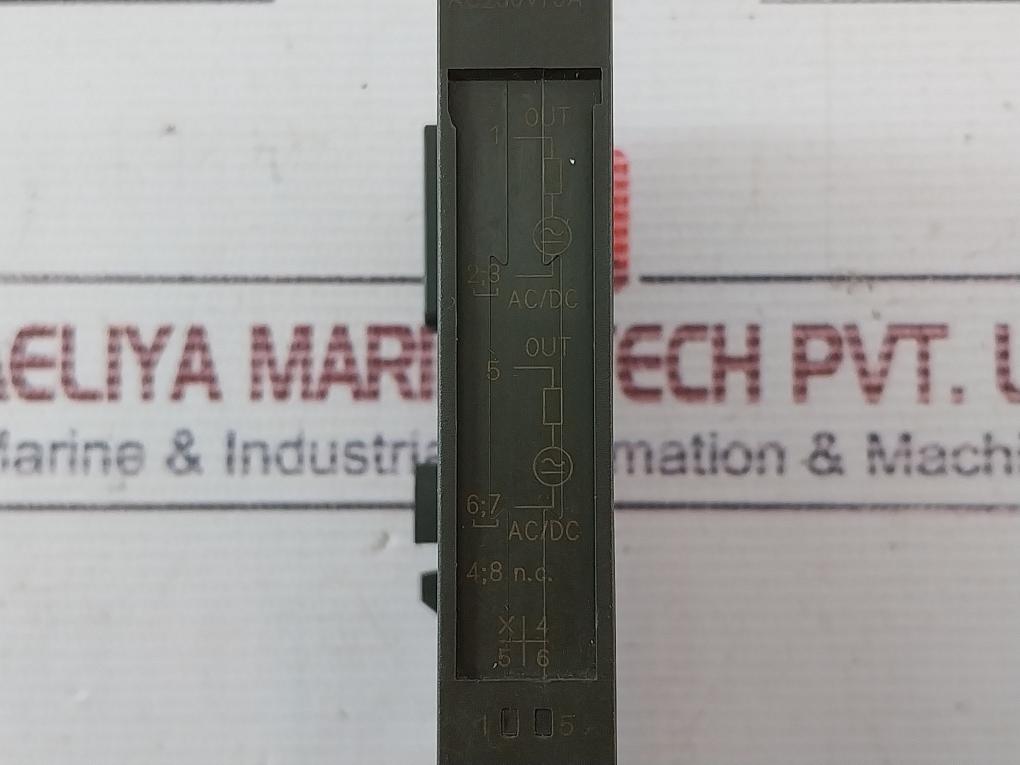 Siemens Simatic S7 6Es7 132-4Hb00-0Ab0 Electronic Module Dc120V/5A Ac230V/5A