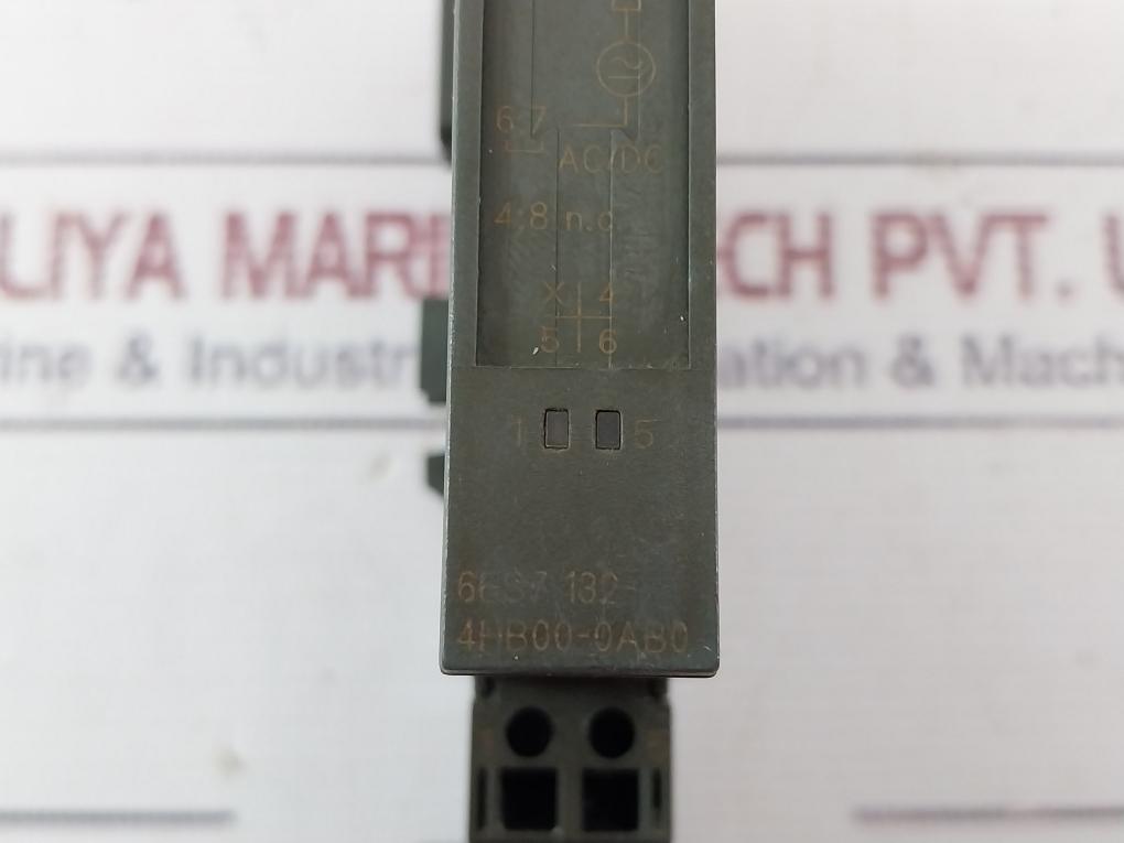 Siemens Simatic S7 6Es7 132-4Hb00-0Ab0 Electronic Module Dc120V/5A Ac230V/5A