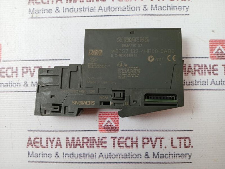 Siemens 6Es7 132-4Hb00-0Ab0 Output Module 24V Dc