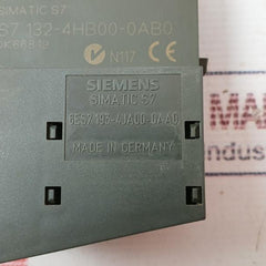 Siemens 6Es7 132-4Hb00-0Ab0 Output Module 24V Dc