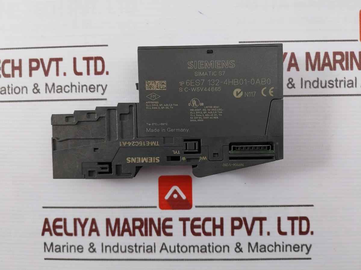 Siemens 6Es7 132-4Hb01-0Ab0 Electronic Module 5A 24Vdc 240Vac Tm-e15C24-a1