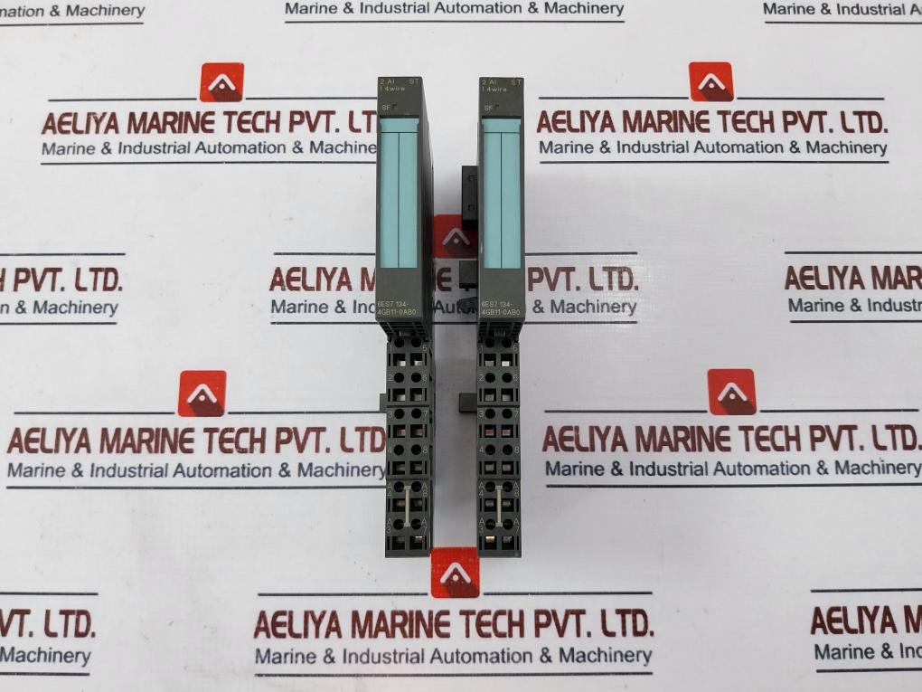 Siemens Simatic S7 6Es7 134-4Gb11-0Ab0 Electronics Module W/ Terminal Module