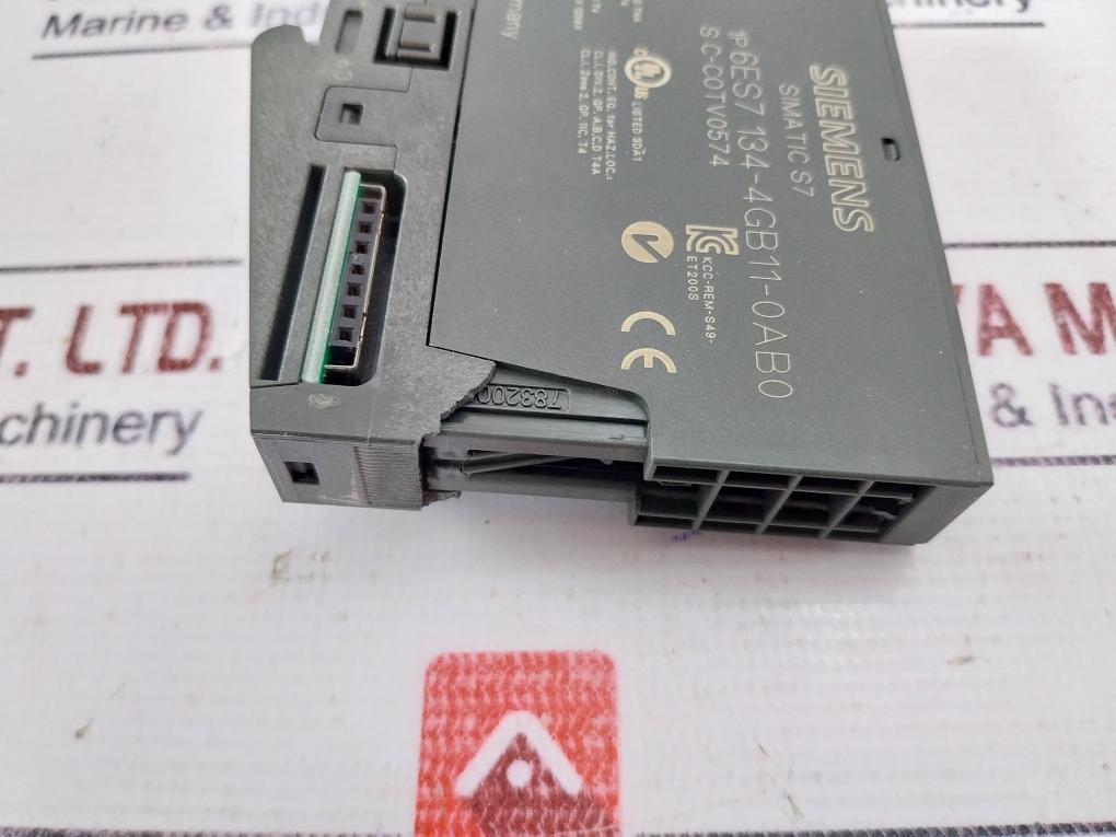 Siemens Simatic S7 6Es7 134-4Gb11-0Ab0 I 4 Wire Electronic Module