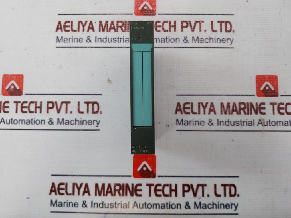 Siemens Simatic S7 6Es7 134-4Gb11-0Ab0 I 4 Wire Electronic Module