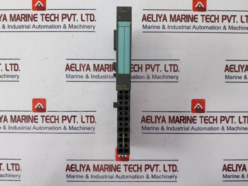 Siemens Simatic S7 6Es7 134-4Gb11-0Ab0 I 4 Wire Electronic Module