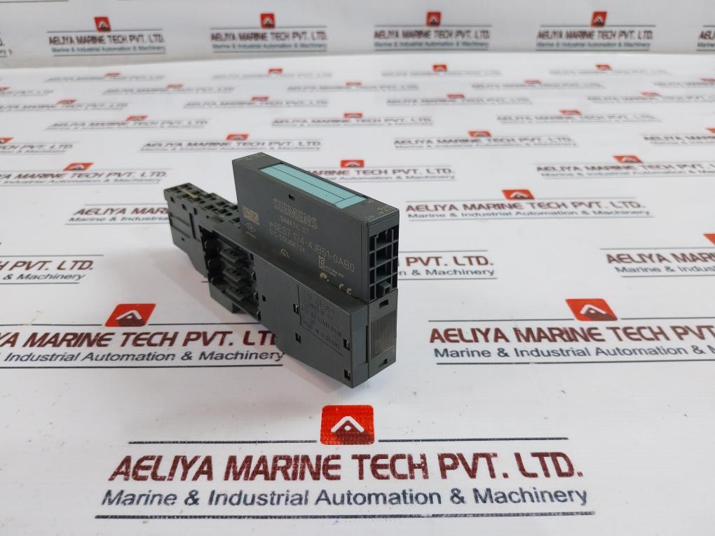 Siemens 6Es7 134-4Jb51-0Ab0 Electronics & Termination Module 6Es7 193-4Ja00-0Aa0
