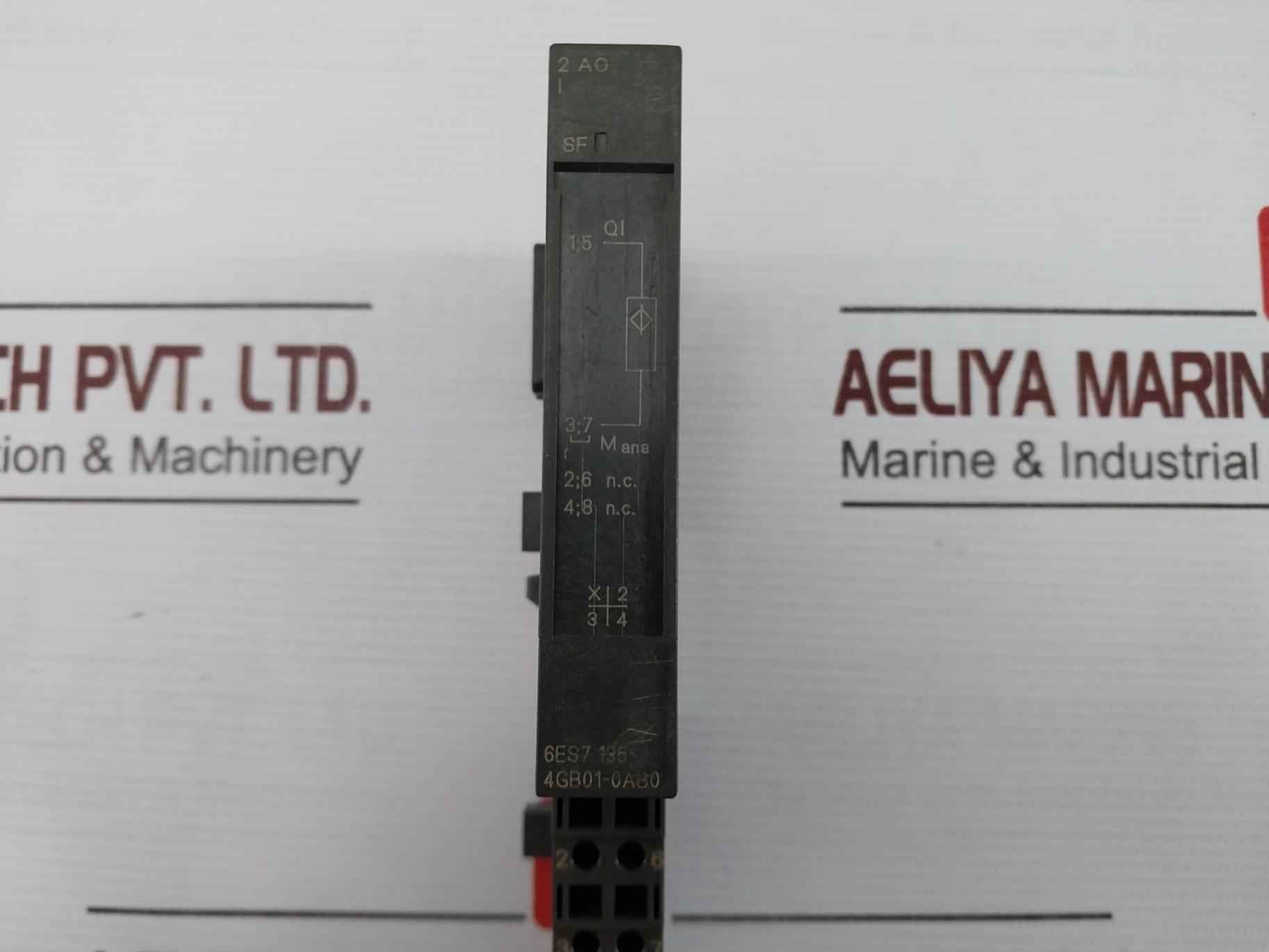 Siemens 6Es7 135-4Gb01-0Ab0 Simatic S7 Analog Output Module 783-2080-01