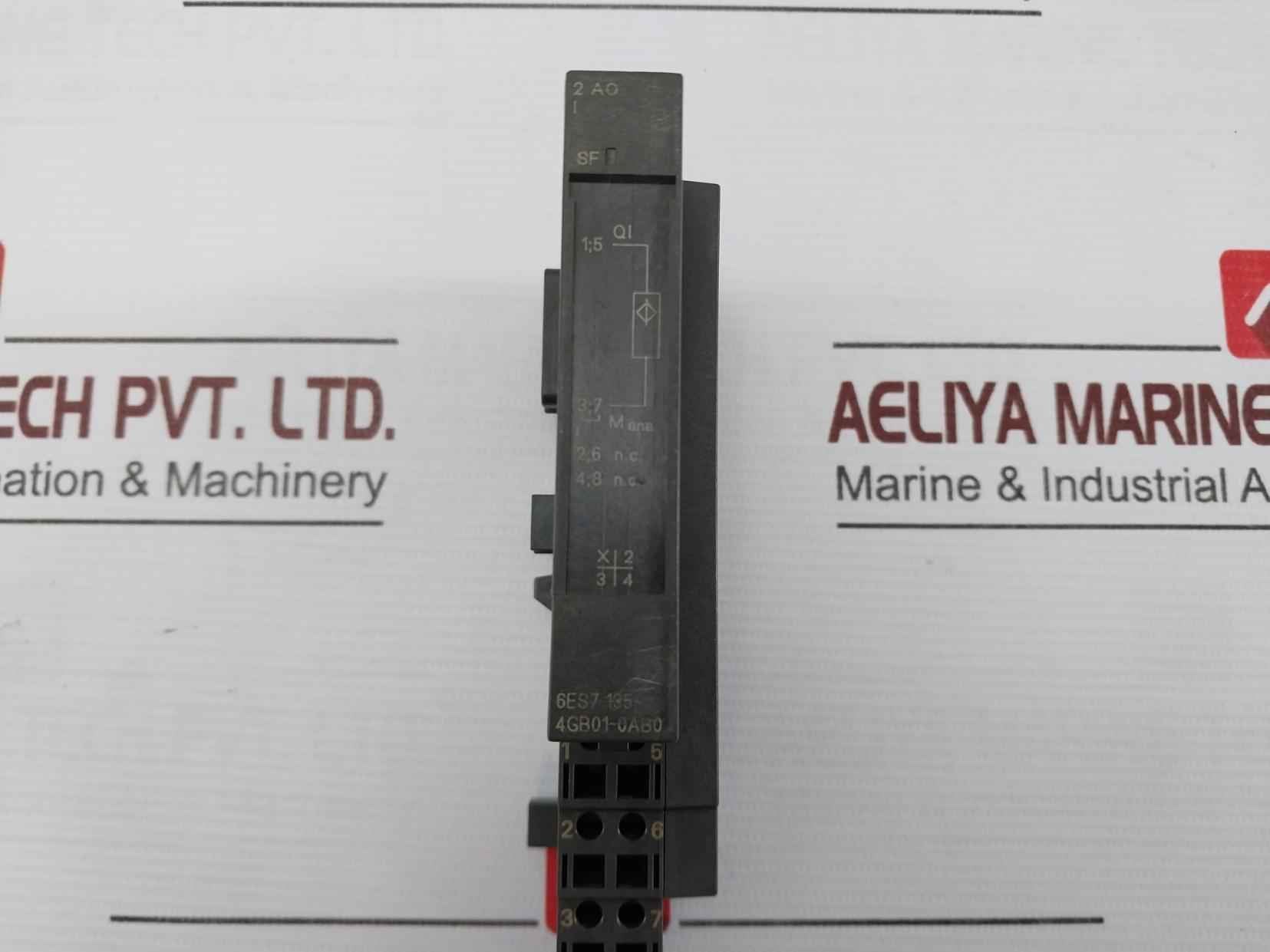 Siemens 6Es7 135-4Gb01-0Ab0 Simatic S7 Analog Output Module 783-2080-01