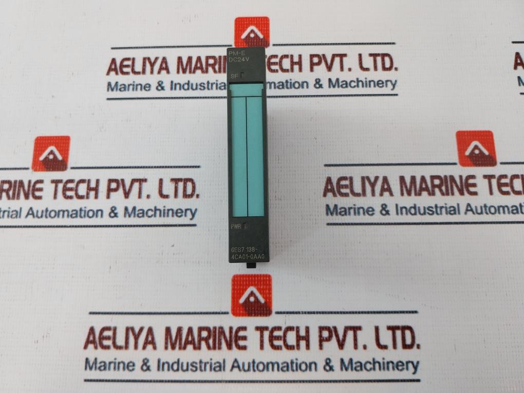 Siemens 6Es7 138-4Ca01-0Aa0 Digital Input Module – Aeliya Marine Tech