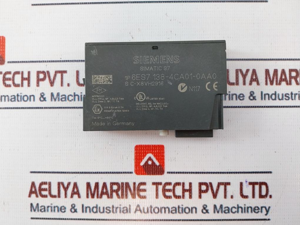 Siemens 6Es7 138-4Ca01-0Aa0 Digital Input Module