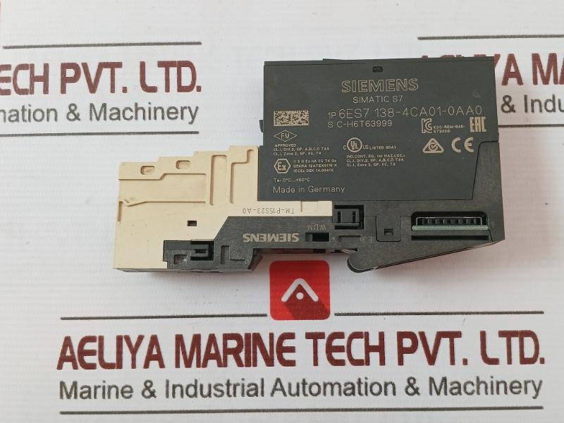 Siemens 6Es7 138-4Ca01-0Aa0 Pm-e Power Module Dc24V Tm-p15S23-a0 14.0041X