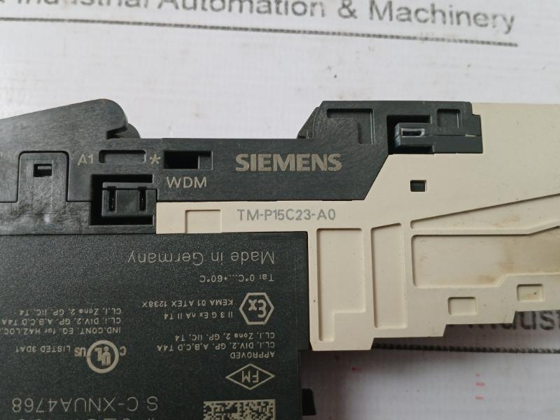 Siemens Simatic S7 6Es7 138-4Ca01-0Aa0 Power Module Dc24V 0 To 60C Tm-p15C23-a0