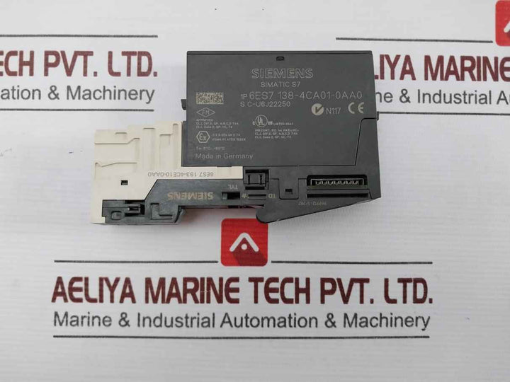 Siemens 6Es7 138-4Ca01-0Aa0 Simatic S7 Electronic Module Dc24V