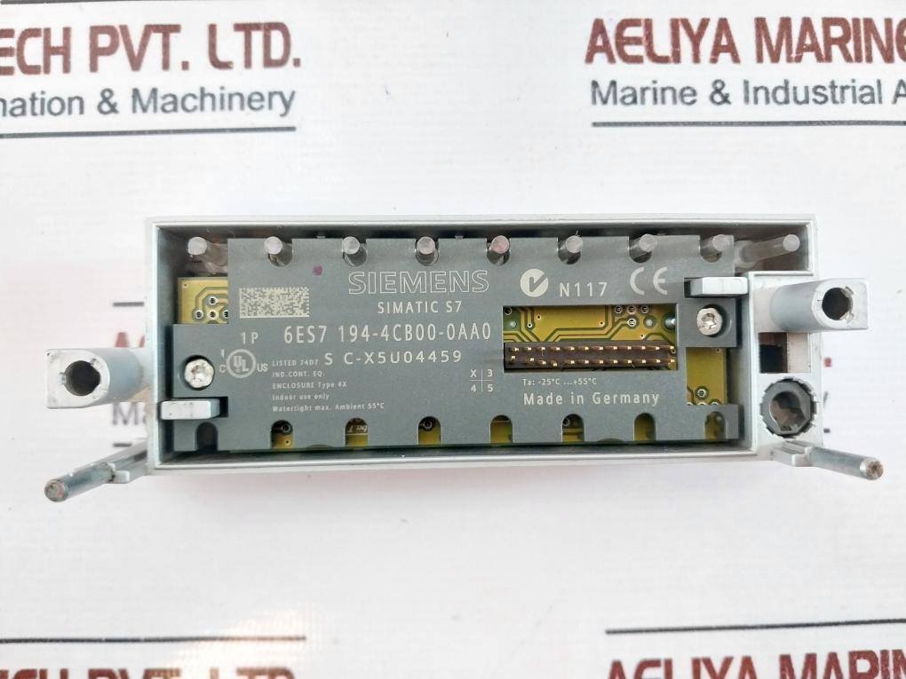 Siemens 6Es7 142-4Bf00-0Aa0 Electronic Connection Module 6Es7 194-4Cb00-0Aa0