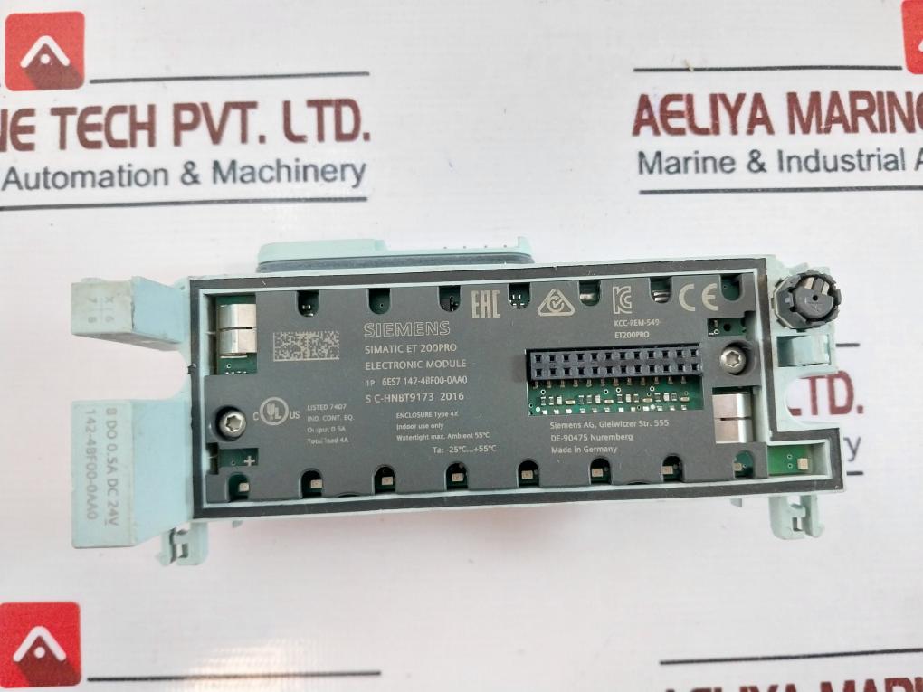 Siemens 6Es7 142-4Bf00-0Aa0 Electronic Connection Module 6Es7 194-4Cb00-0Aa0