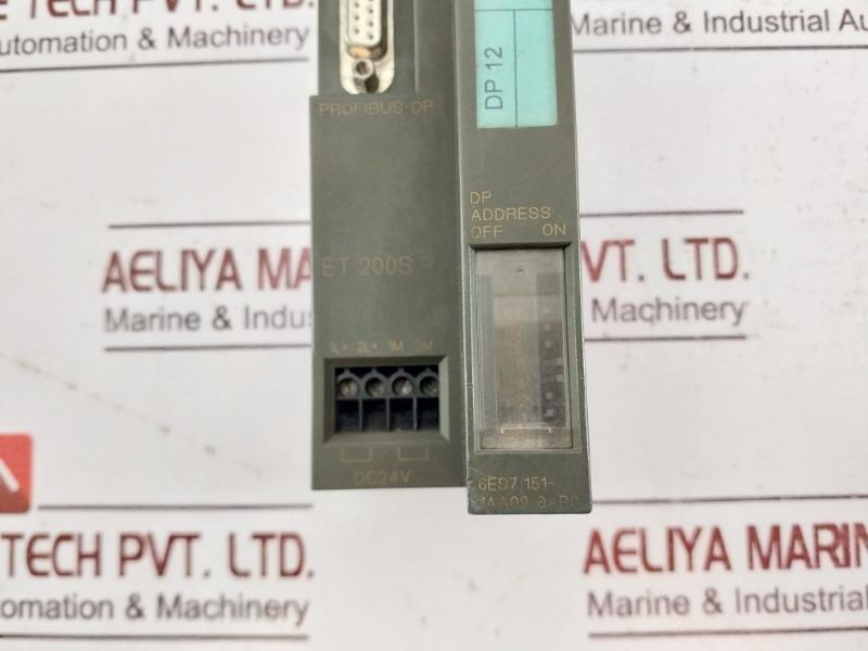 Siemens 6Es7 151-1Aa02-0Ab0 Interface Module S C-p9B99377 Im 151-1 Dc24V
