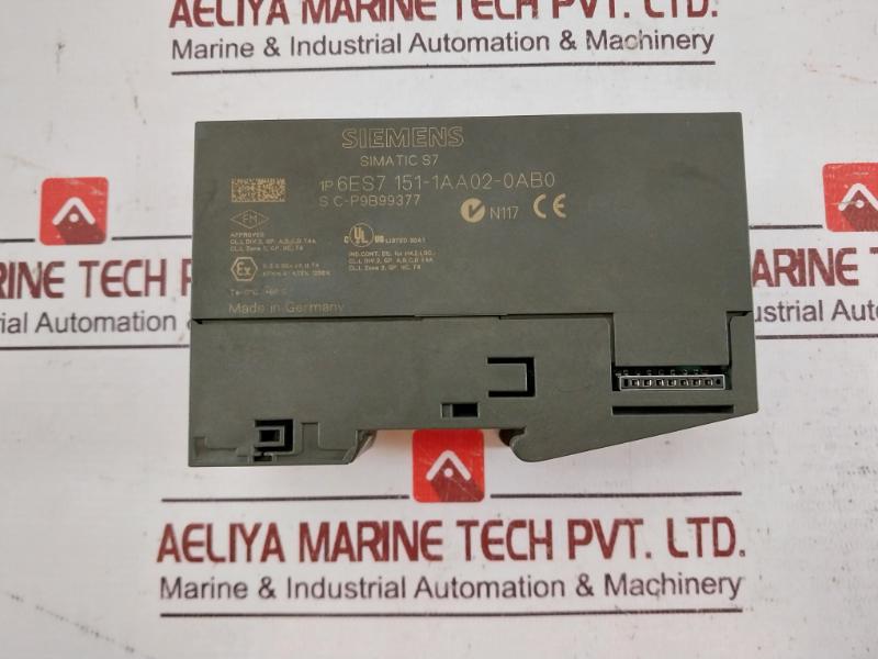Siemens 6Es7 151-1Aa02-0Ab0 Interface Module S C-p9B99377 Im 151-1 Dc24V