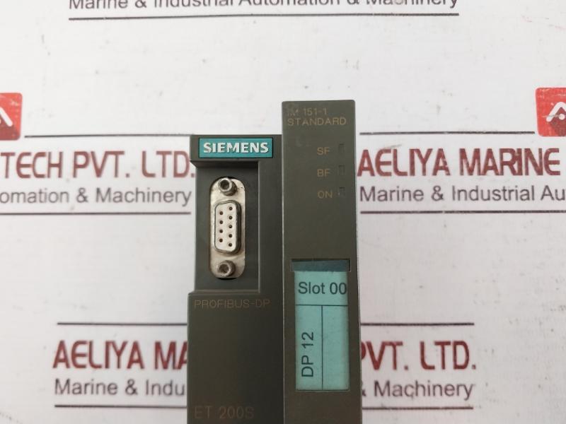 Siemens 6Es7 151-1Aa02-0Ab0 Interface Module S C-p9B99377 Im 151-1 Dc24V