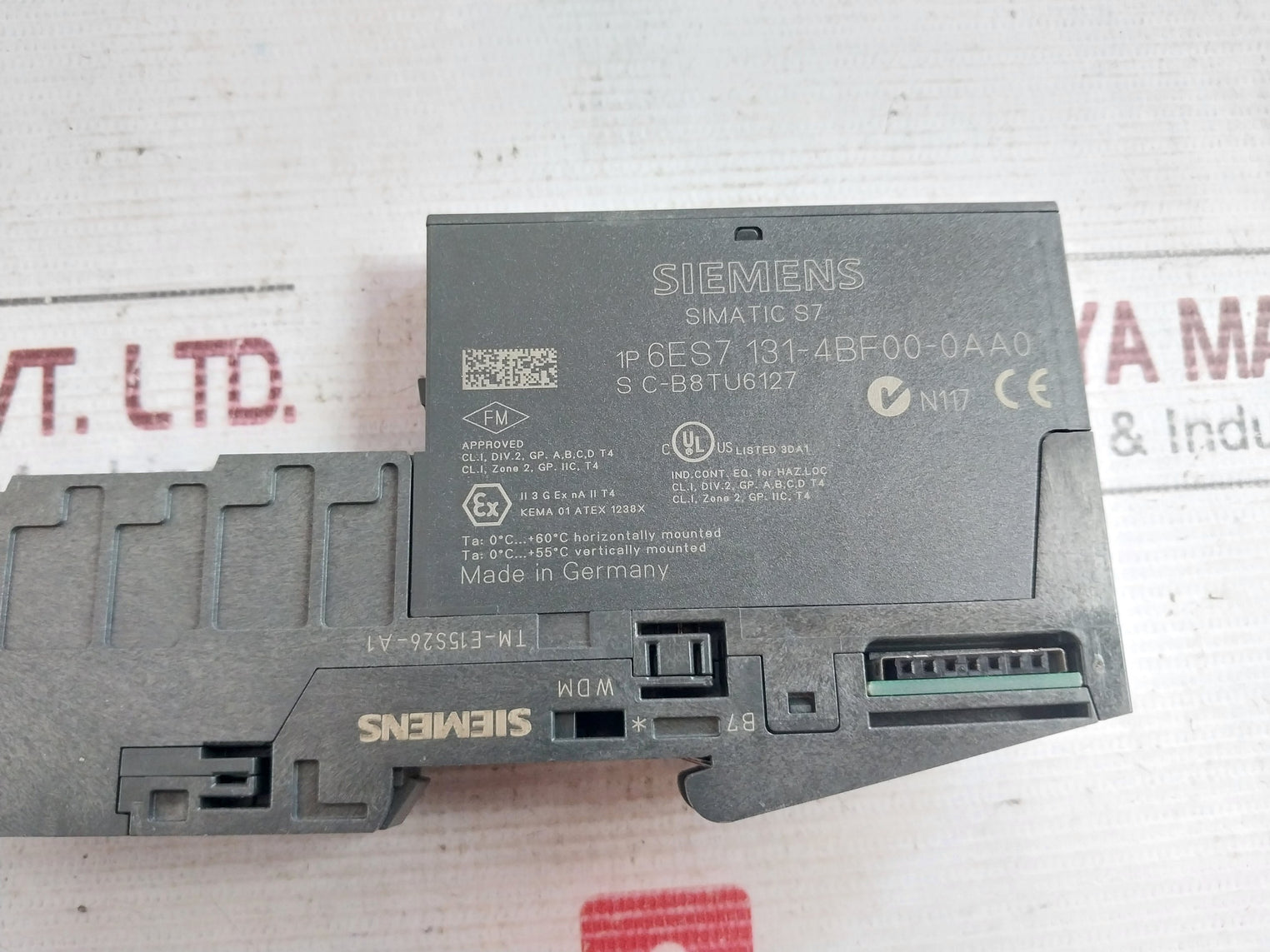 Siemens 6Es7 151-1Aa05-0Ab0 Interface Module Dc24V Et 200S S C-b8Ud2615