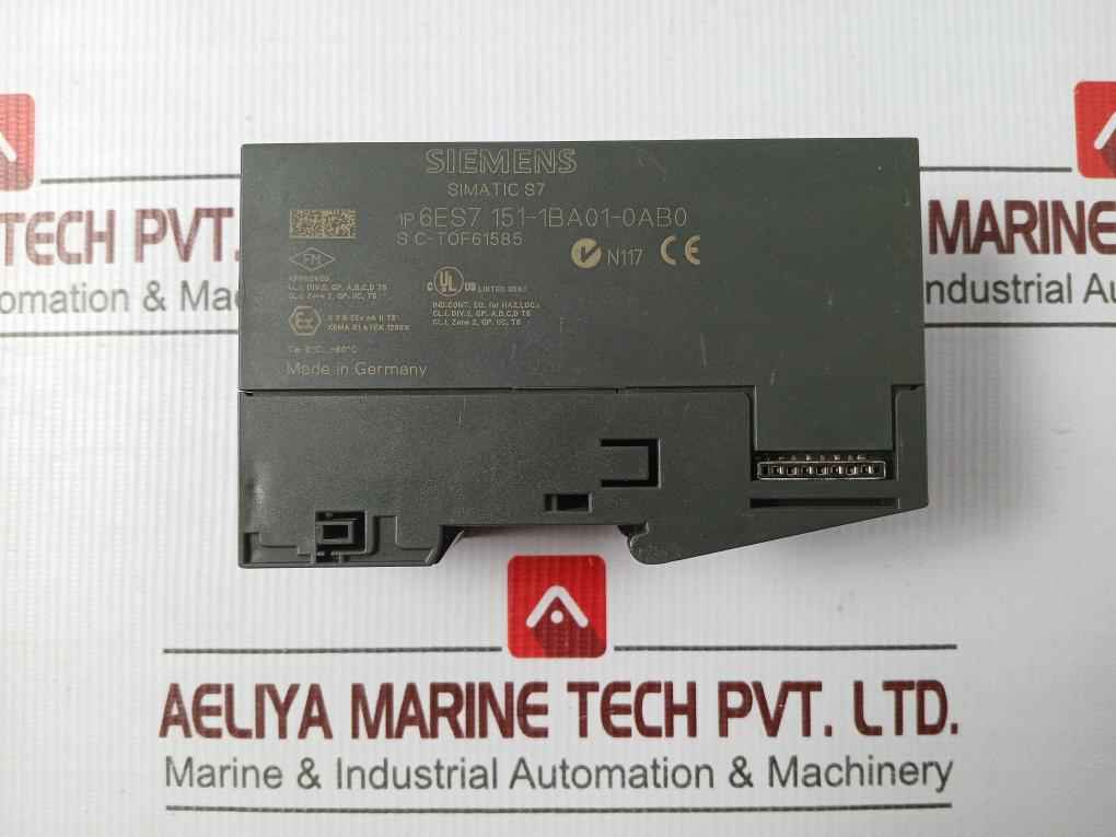 Siemens 6Es7 151-1Ba01-0Ab0 Interface Module Dc24V