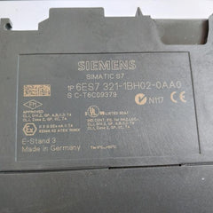 Siemens 6Es7 153-1Aa03-0Xb0(Interface Module),6Es7 321-1Bh02-0Aa0(Input Module),6Es7 322-1Hh01-0Aa0(Output Module) Module Rack